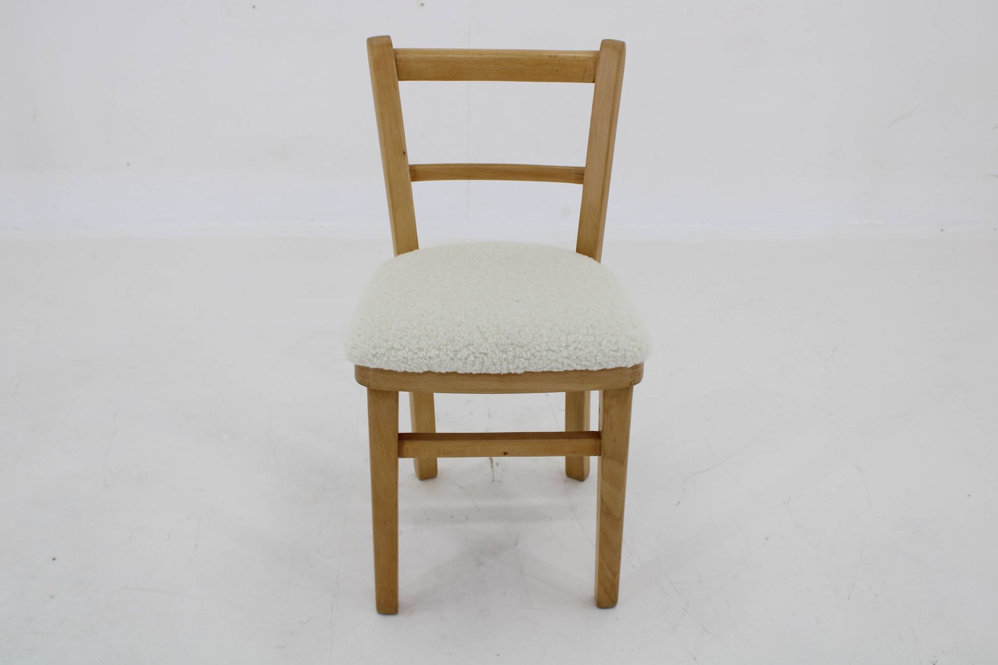1970s Beech Children Chair ,Restored