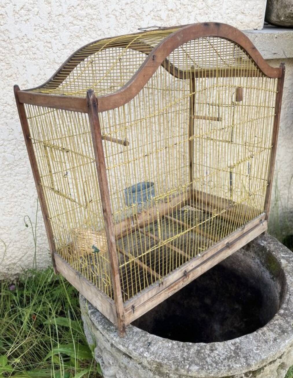 Old birdcage