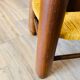 Corner chair wood and straw