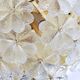 Large flower ceiling light in Murano glass, Ernst Palme, Germany, 1970s