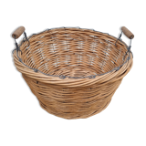 Rattan basket for apples, 1970