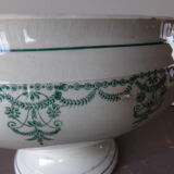 Old soup bowl with its lid