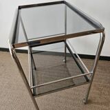 70's design trolley on wheels