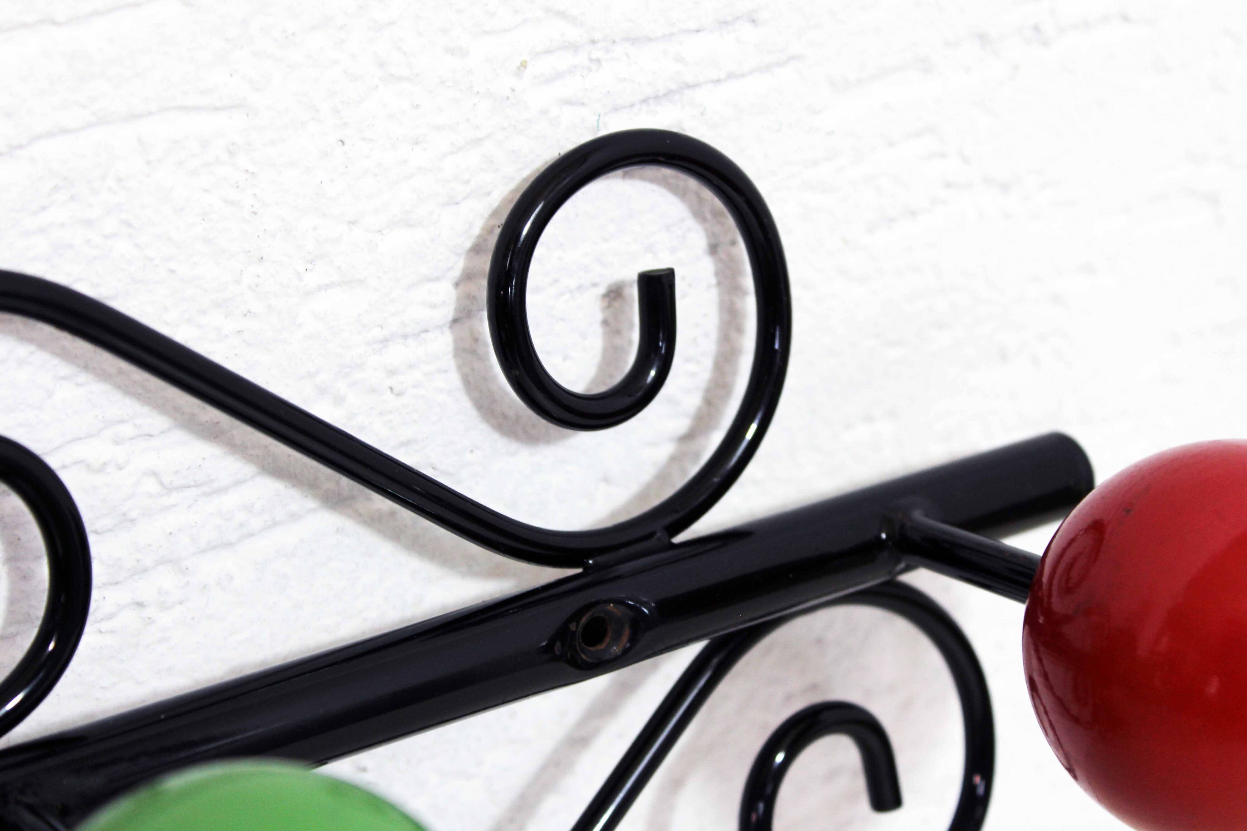 Boules wall mirror coat rack