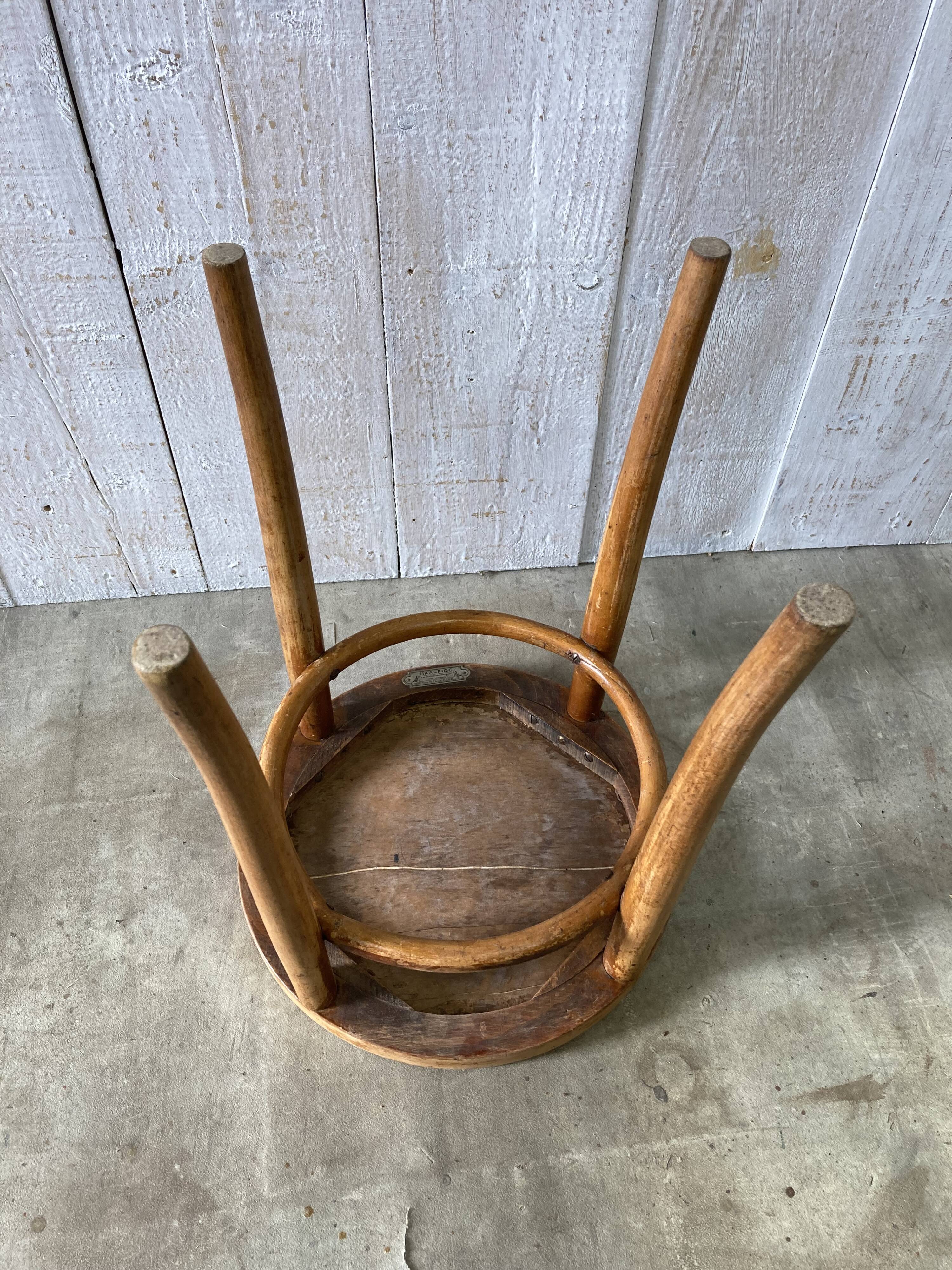 Vintage bentwood stool