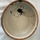 Service dish enamelled sandstone Pottery of the Vallauris Dove