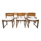 Lot de 6 chaises année 70