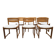Lot de 6 chaises année 70