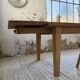 Solid oak farmhouse table 180/270 cm + extensions