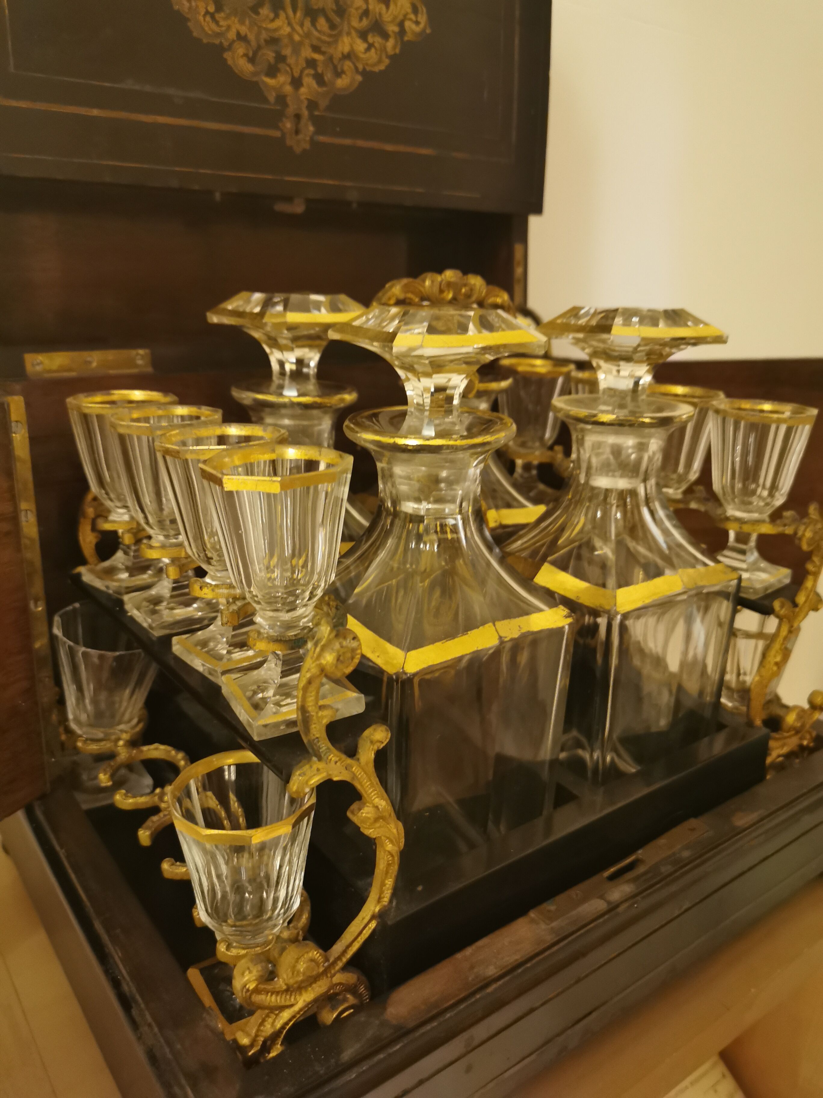 Coffret a liqueur Napoléon III