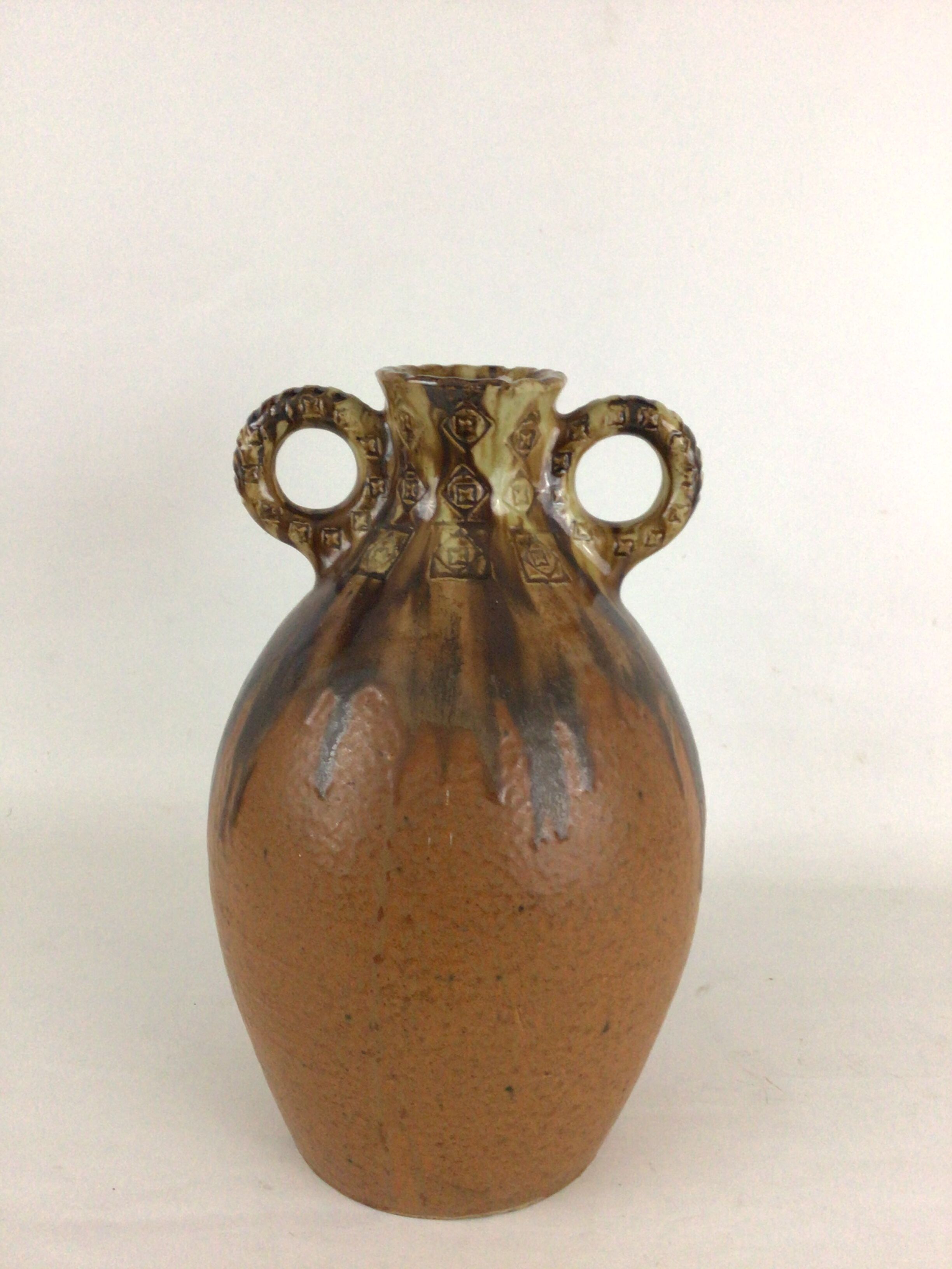 Sandstone vase by Talbot La Borne