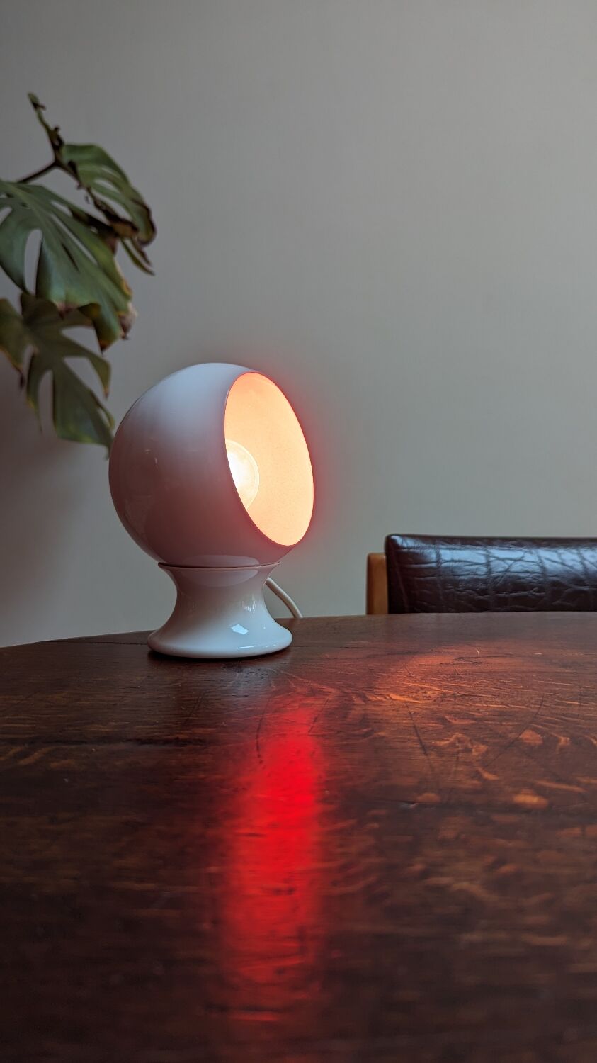 Vintage eye ball lamp