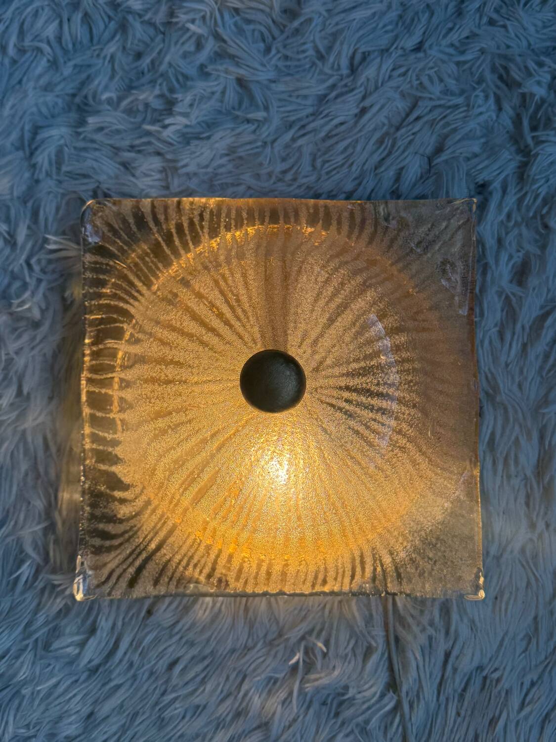 Murano glass wall sconce from the 1970s