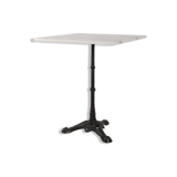 Marble bistro table from a Parisian cafe