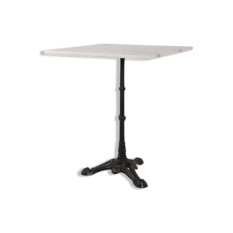 Marble bistro table from a Parisian cafe
