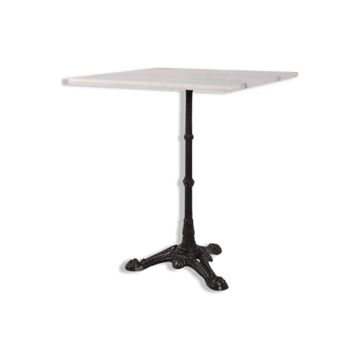 Marble bistro table from a Parisian cafe