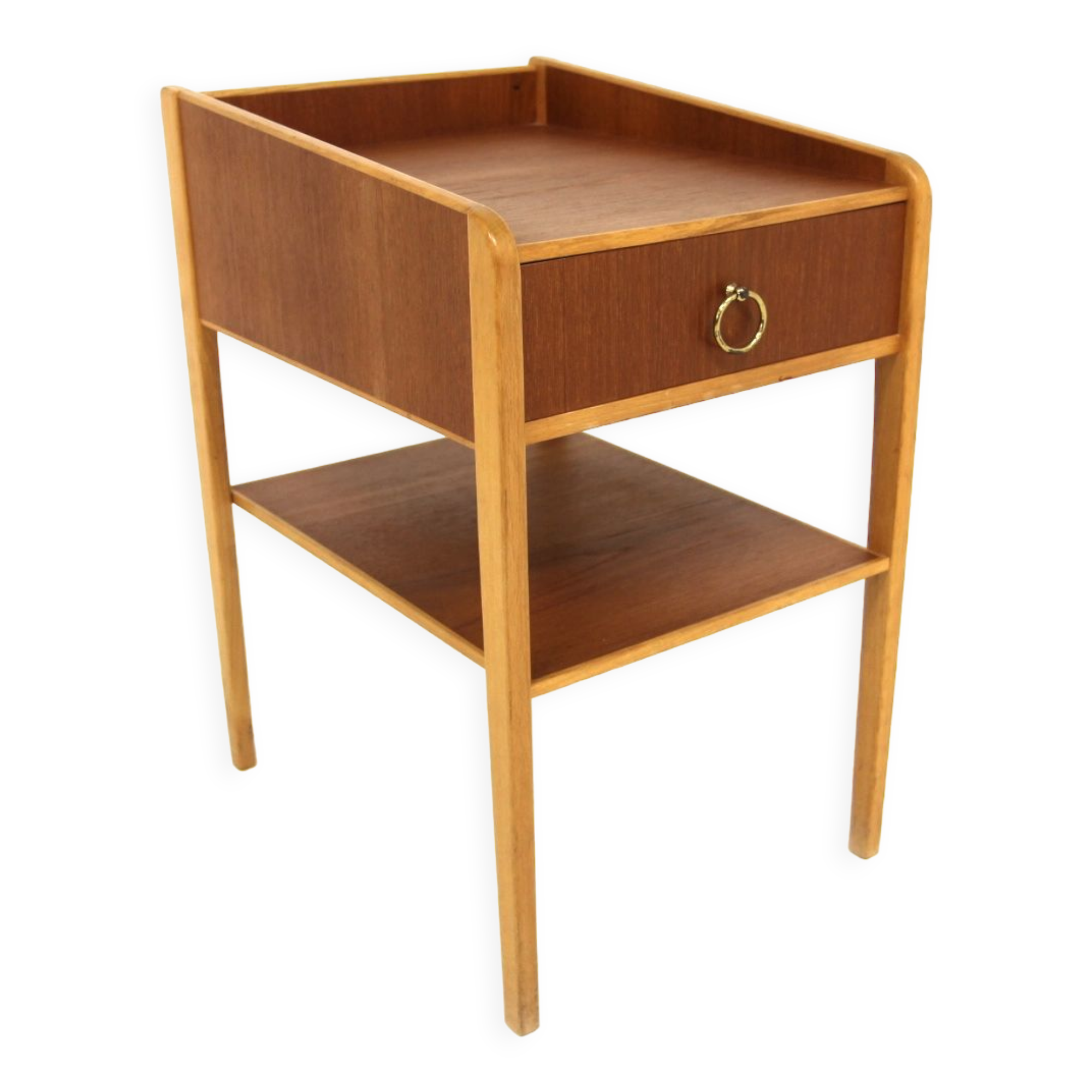 Scandinavian teak bedside table, Sweden, 1960