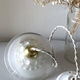Vintage “bubble” pendant light