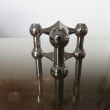 Pair of Scandinavian Nagel candlesticks "model S22" 70s