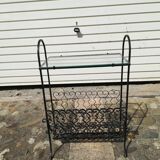 Porte revue fer forgé