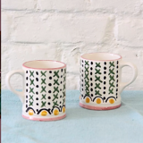 Set of 2 cups 'The bell'