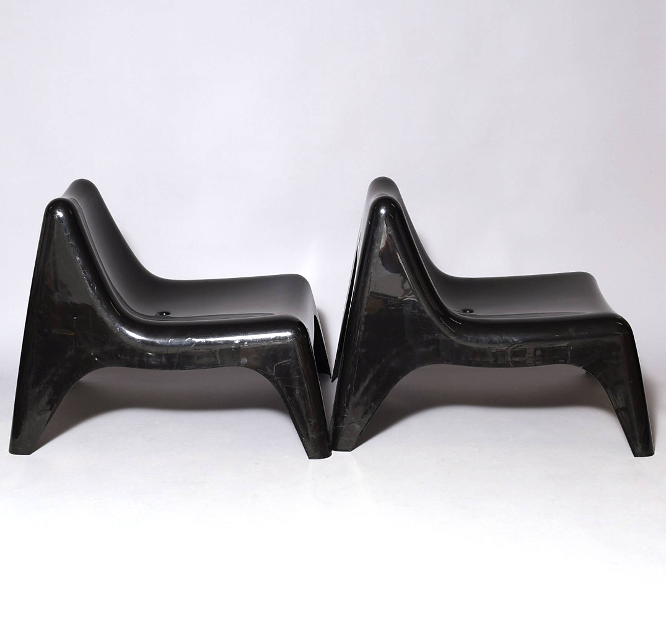 4 Vago Plast IKEA chairs from 2000