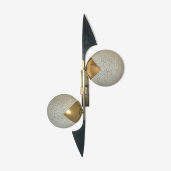 Vintage wall lamp for the house Arlus in brass