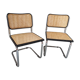 Paire de chaises Cesca B32 Marcel Breuer