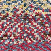 Tapis Berbère Boucherouite coloré - 99 x 160 cm