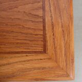 Table end of sofa in solid blond oak – 1950