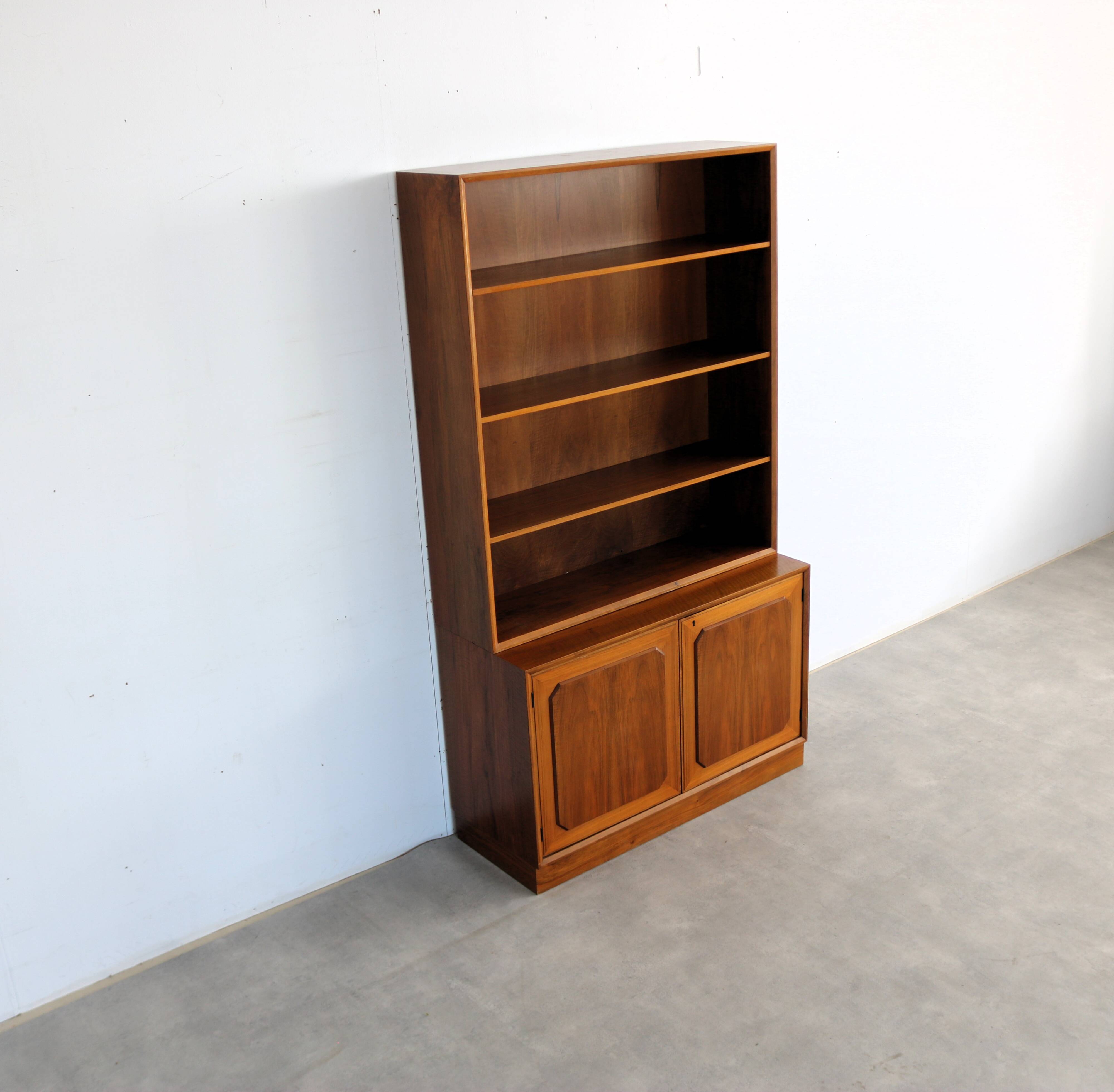 vintage bookcase | wall cabinet | 1960s | Sweden