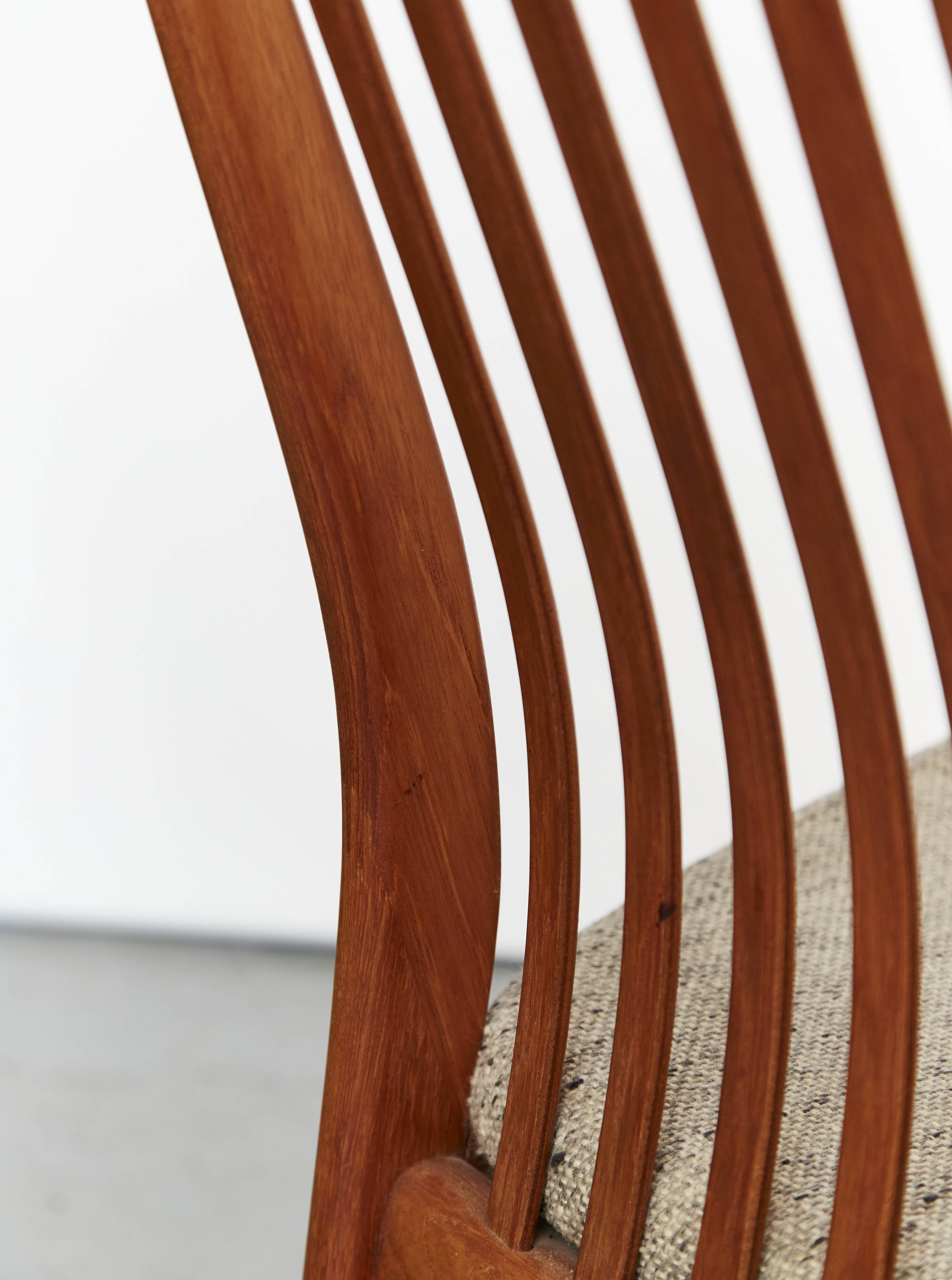 Mid Century Dining Chairs by Schou Andersen I Set of Six