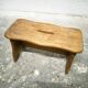 Small wooden stool / footrest