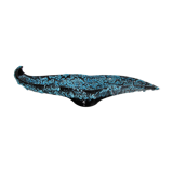 Large vintage ceramic bowl 1960's