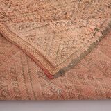 Large Vintage Beni Mguild Rug 221 x 452 cm - Old Moroccan Rug - Berber Rug