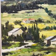 Peinture à l'huile - paysage