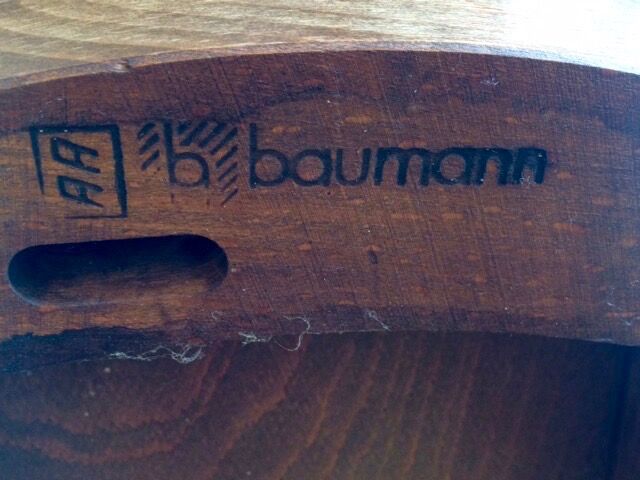 Set of six chairs Baumann model Tacoma