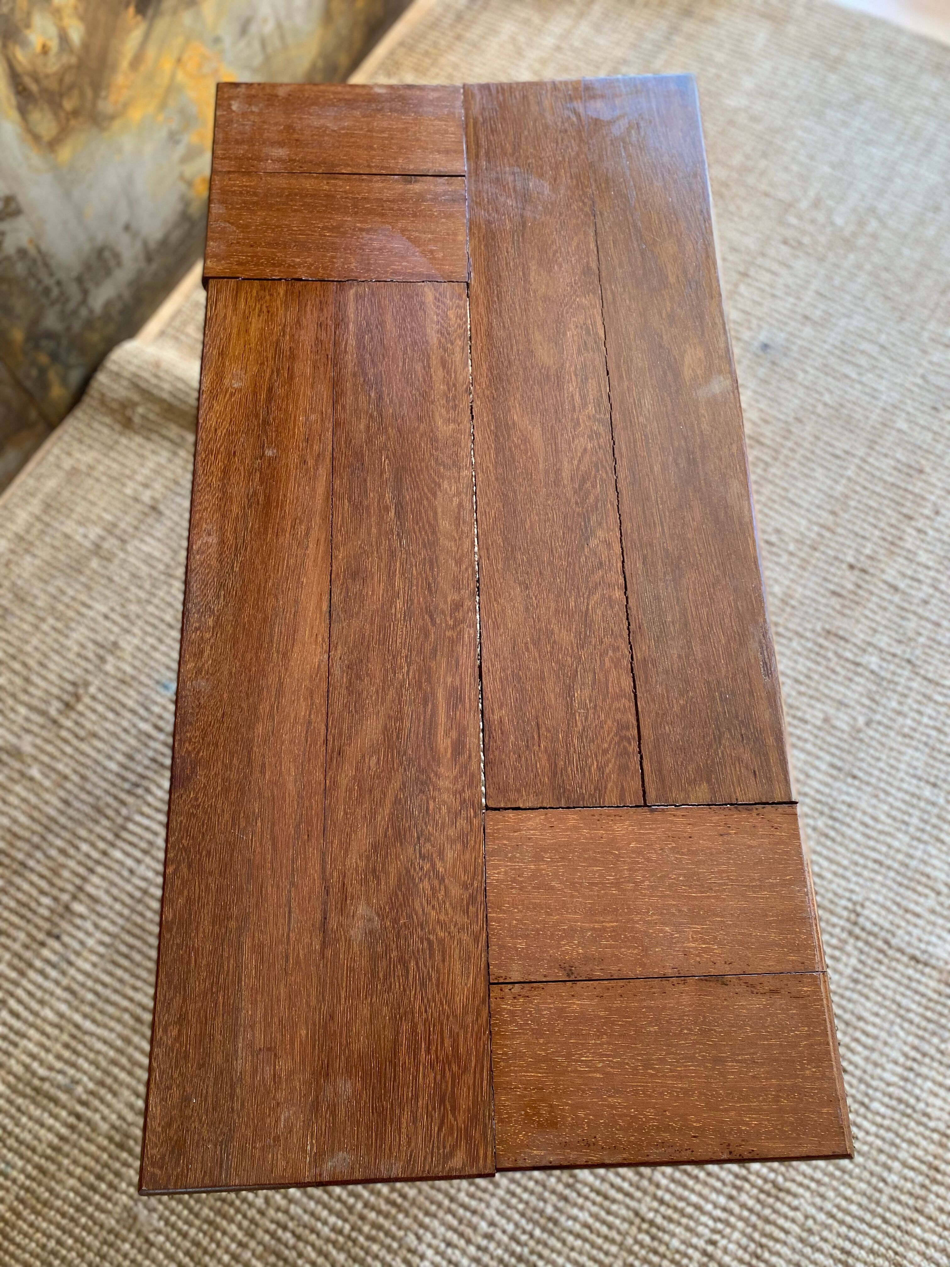 Old coffee table compass legs