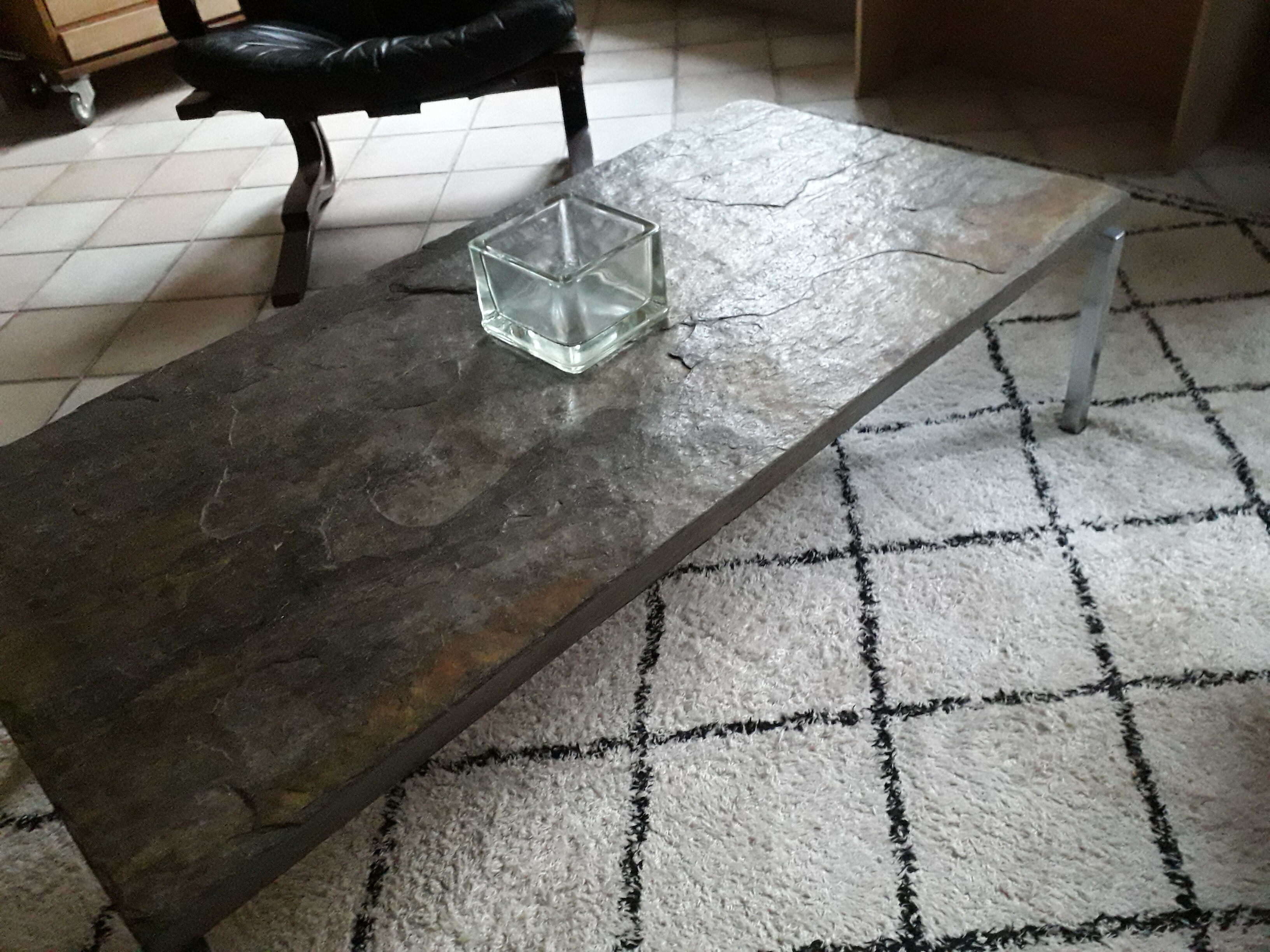 Empty pocket ashtray Lumax glass