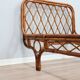 Pair 1960s Franca Helg Bonacina Rattan Malacca Daybeds