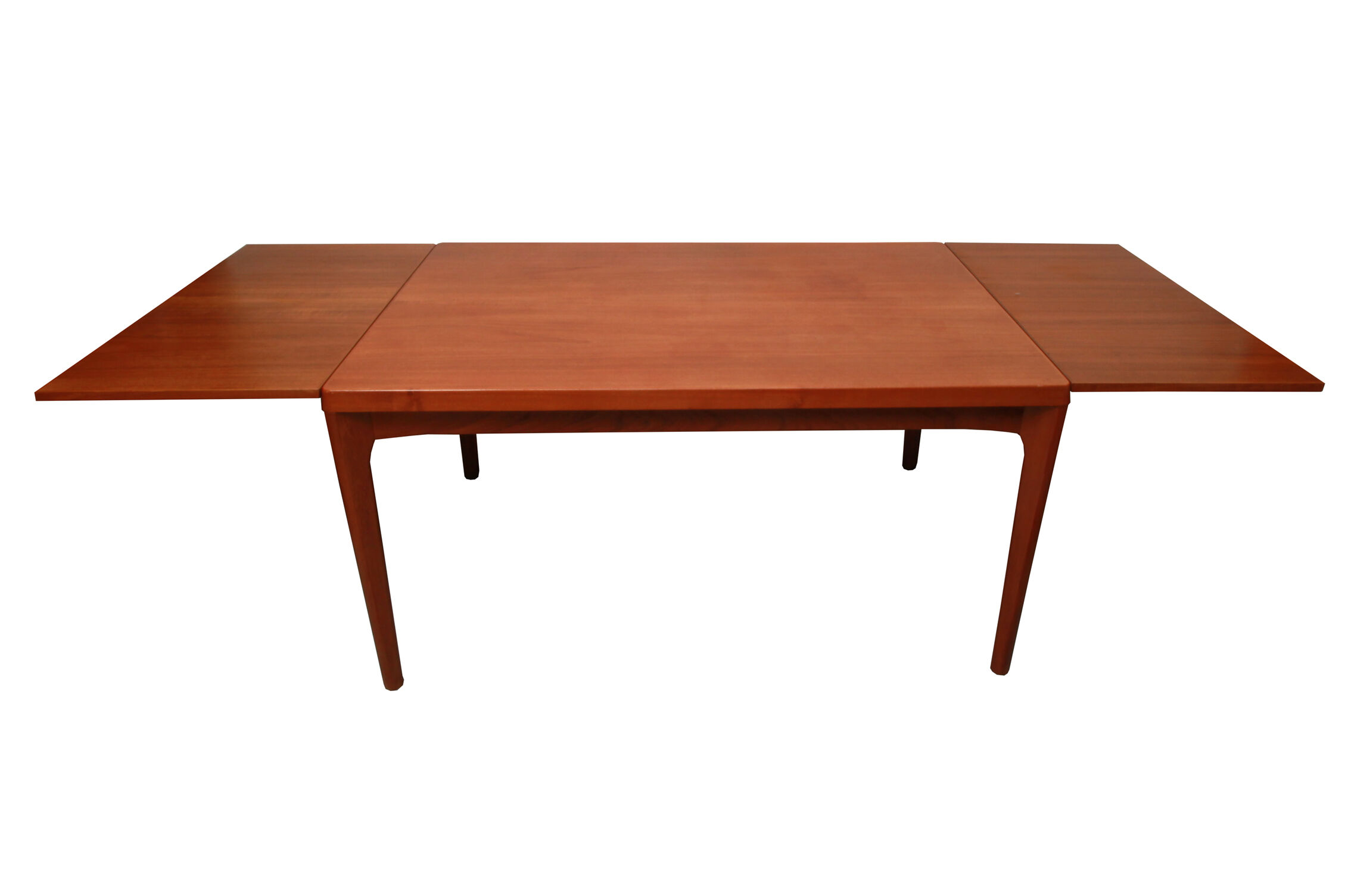 Table à manger extensible danoise des années 1960 en teck