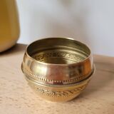 Petit pot / vase en laiton