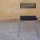 Chaise « scoubidou » vintage noire