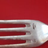 10 forks in silver metal Ercuis