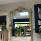 Mirror 244.5/142.5cm Louis XIV with mercury glass, gold leaf.