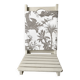 chaise pliante en bois vintage