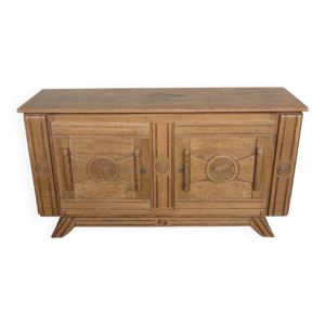 Buffet ancien en chêne - 100
