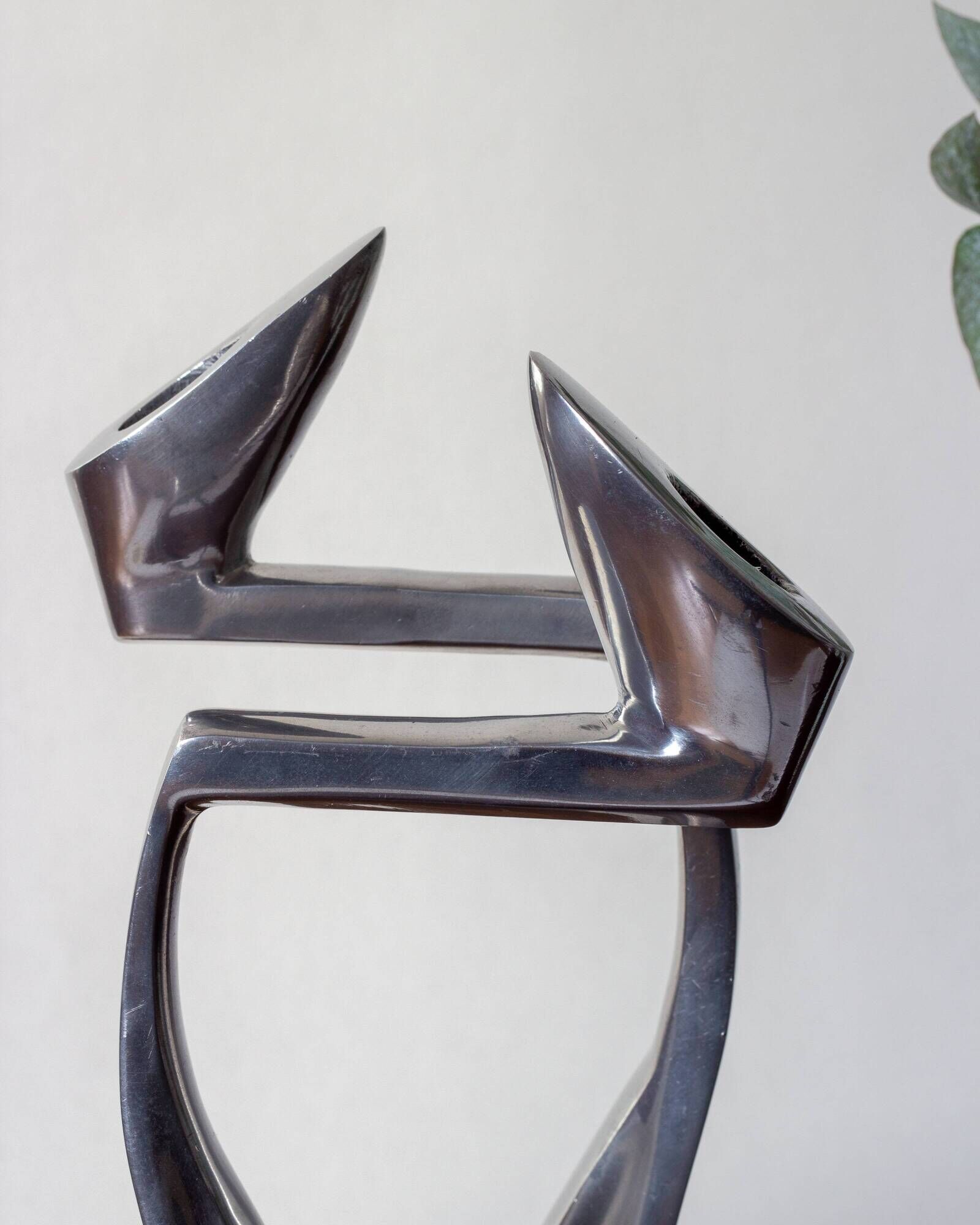 Pair of candle holders #Arclumis / Matthiew Hilton for SCP England / 80s