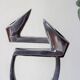 Pair of candle holders #Arclumis / Matthiew Hilton for SCP England / 80s
