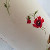 Handmade vintage oval lampshade